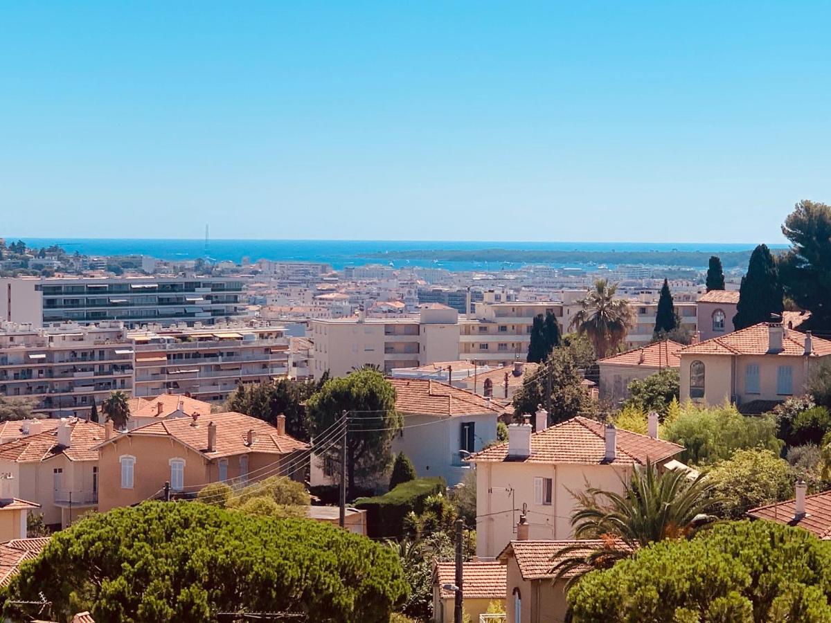 Sea View Panorama Quiet Europe Appartment Le Cannet Dış mekan fotoğraf