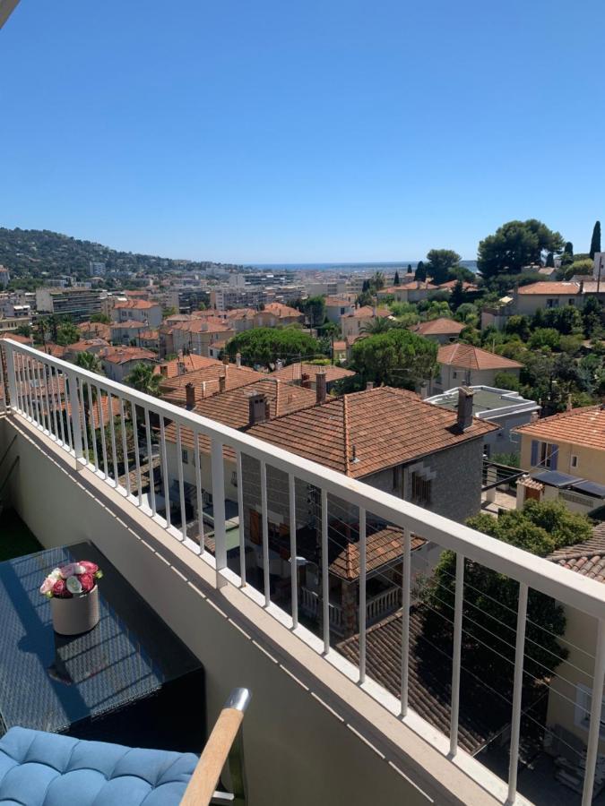 Sea View Panorama Quiet Europe Appartment Le Cannet Dış mekan fotoğraf