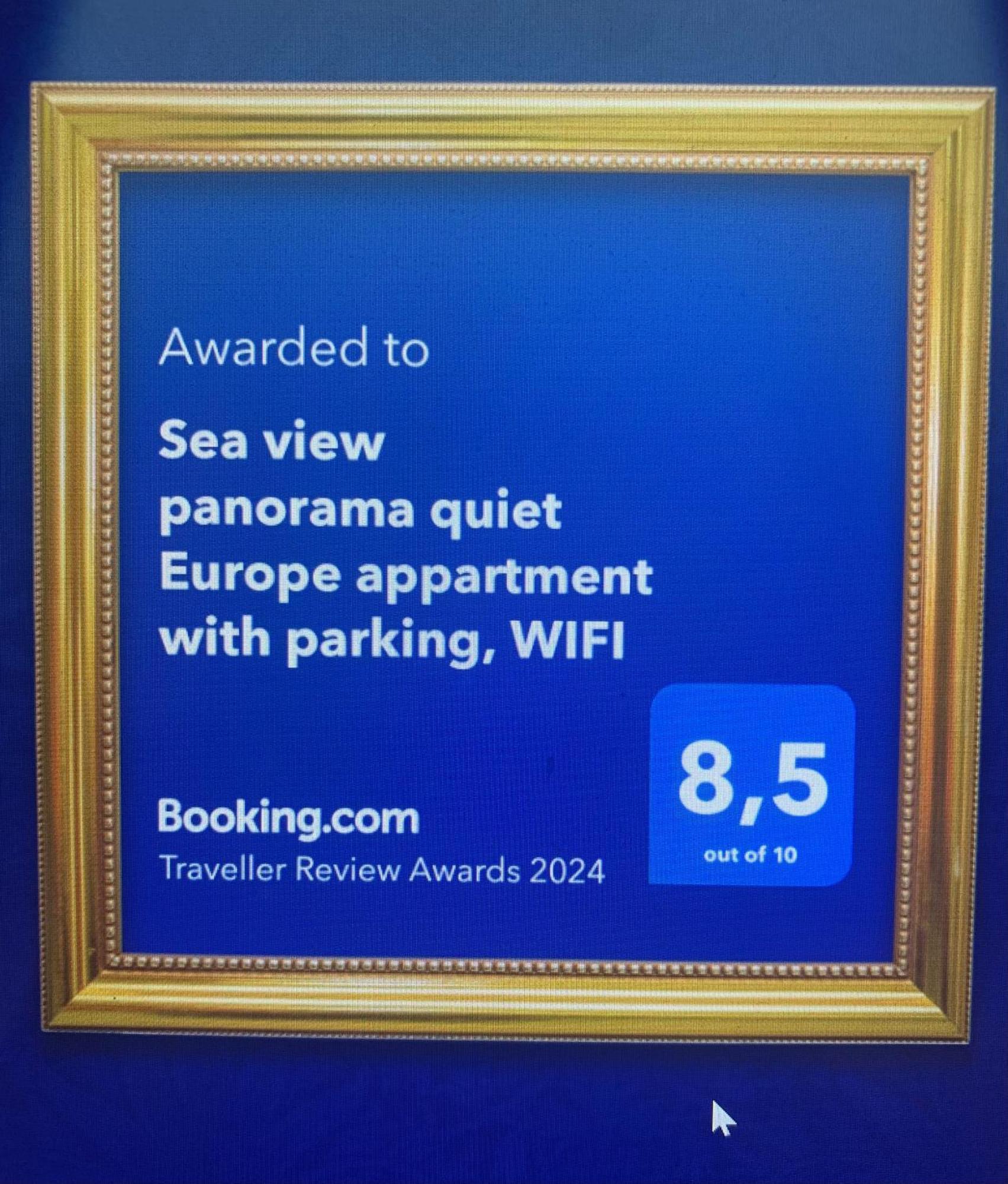 Sea View Panorama Quiet Europe Appartment Le Cannet Dış mekan fotoğraf