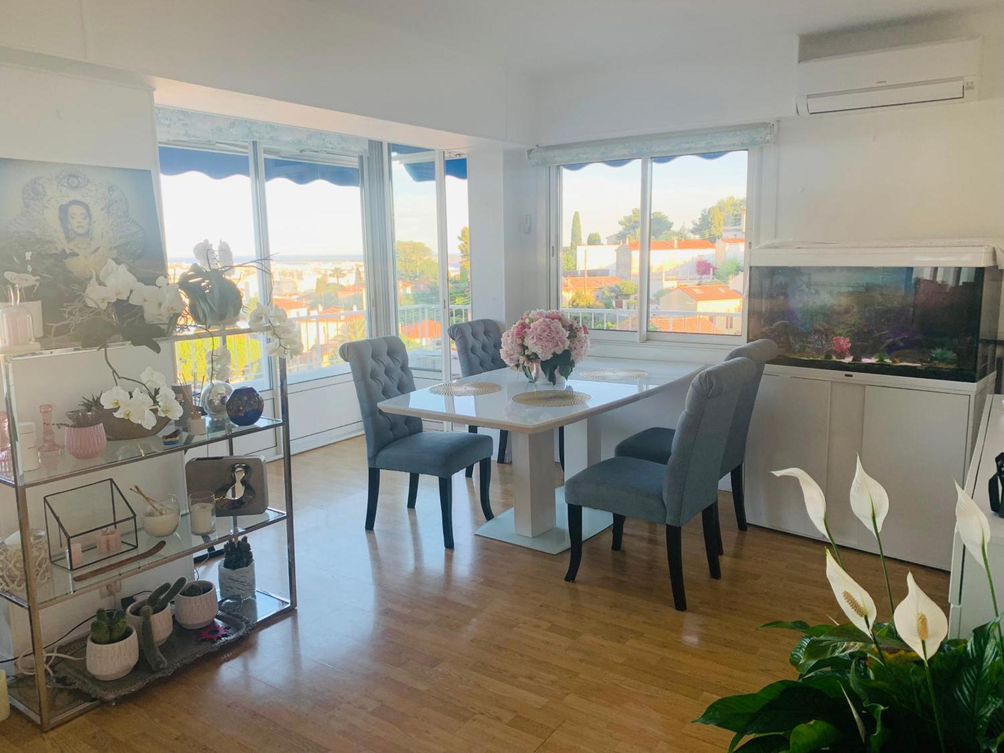 Sea View Panorama Quiet Europe Appartment Le Cannet Dış mekan fotoğraf